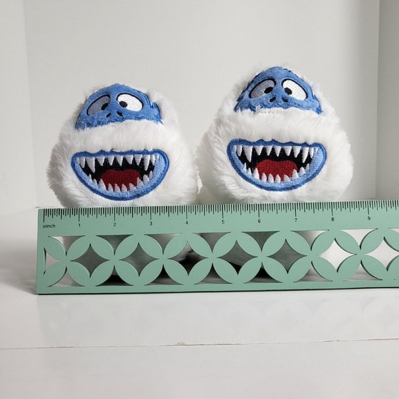 Rudolph Red Nosed Reindeer Slippers Abominable Snowman Sz 7/8 Christmas Toddler - Picture 13 of 16